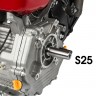 Двигатель бензиновый 4Т DDE E1000-S25